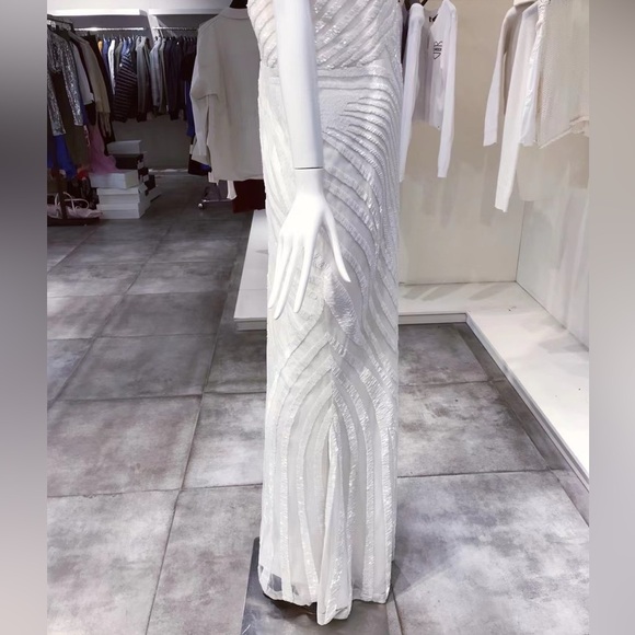 US 12 Rachel Gilbert Milla Gown NWOT - Picture 8 of 14